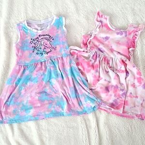 Tie dye dresses